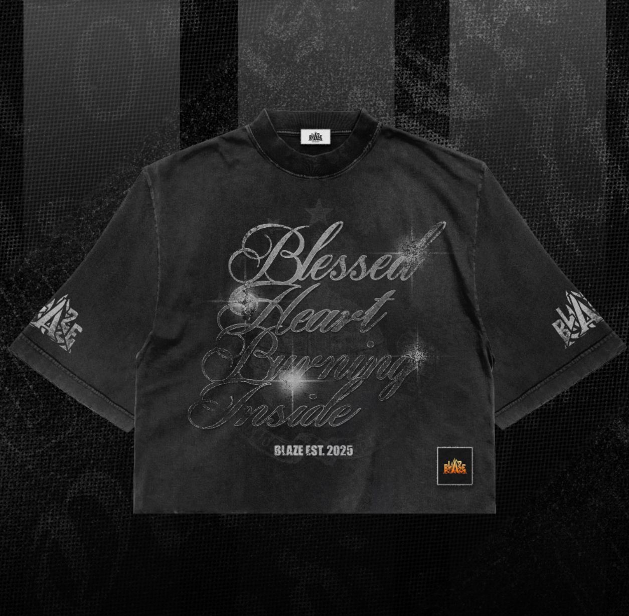 Blessed Heart Flame Tee
