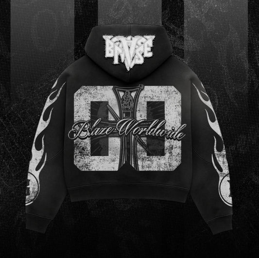 Blaze “Son of Jesus” Hoodie – Cross Flame Edition