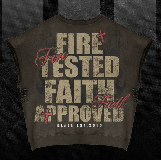 Blaze Fire-Tested Muscle Tee – Faith Approved