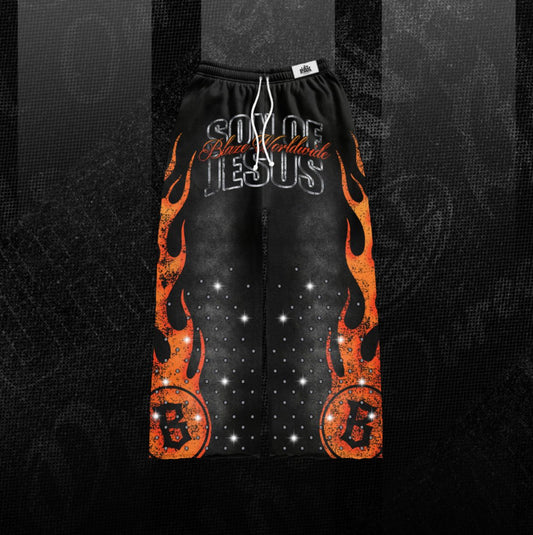 Son of Jesus Flame Joggers